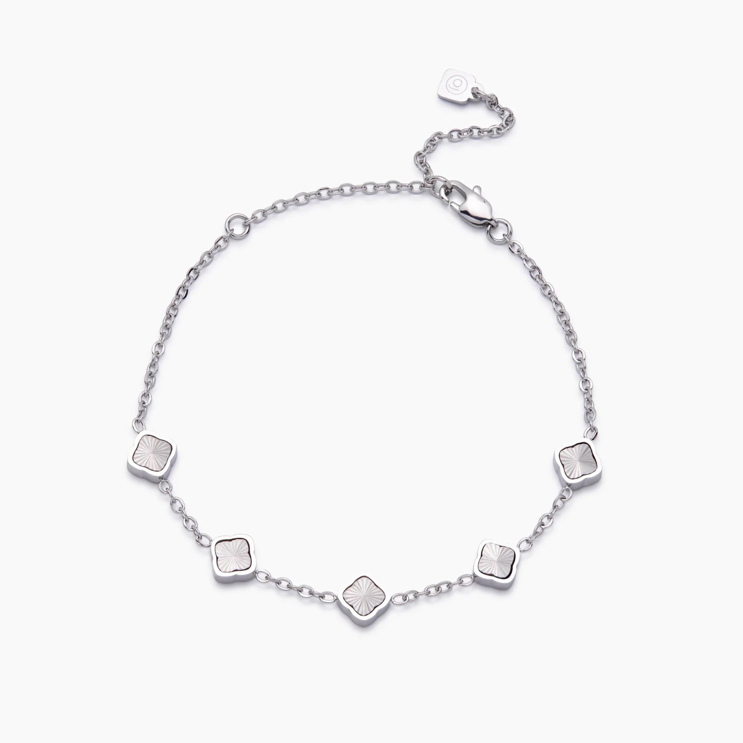 Pulsera de trébol Mini Sunburst