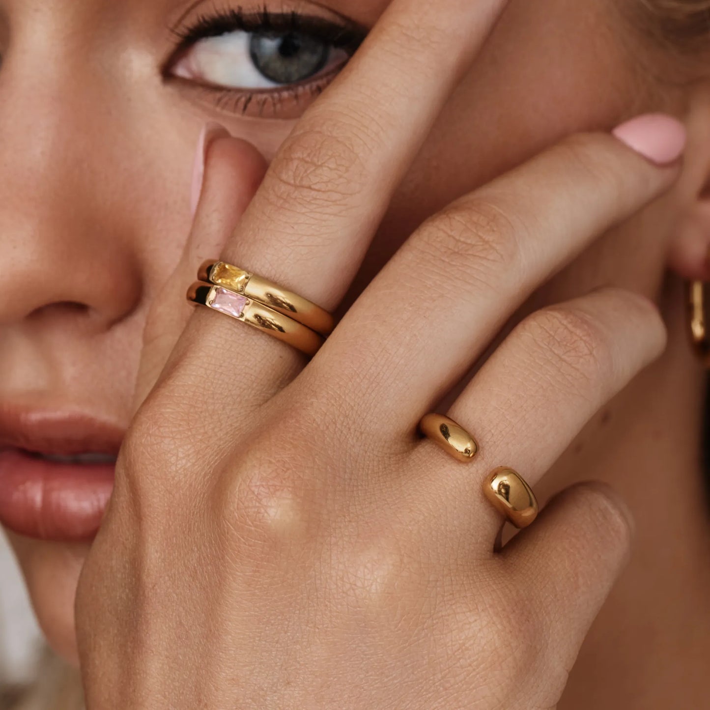 Bague ouverte