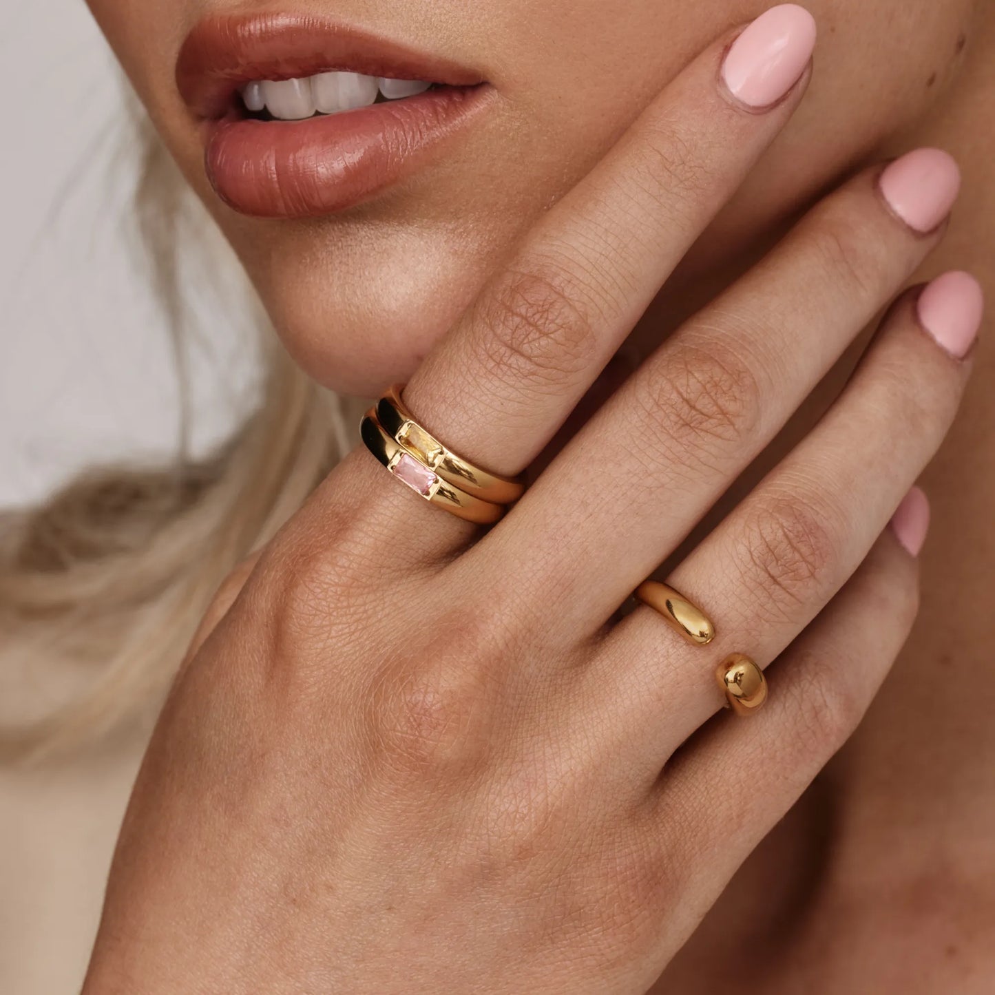 Bague ouverte