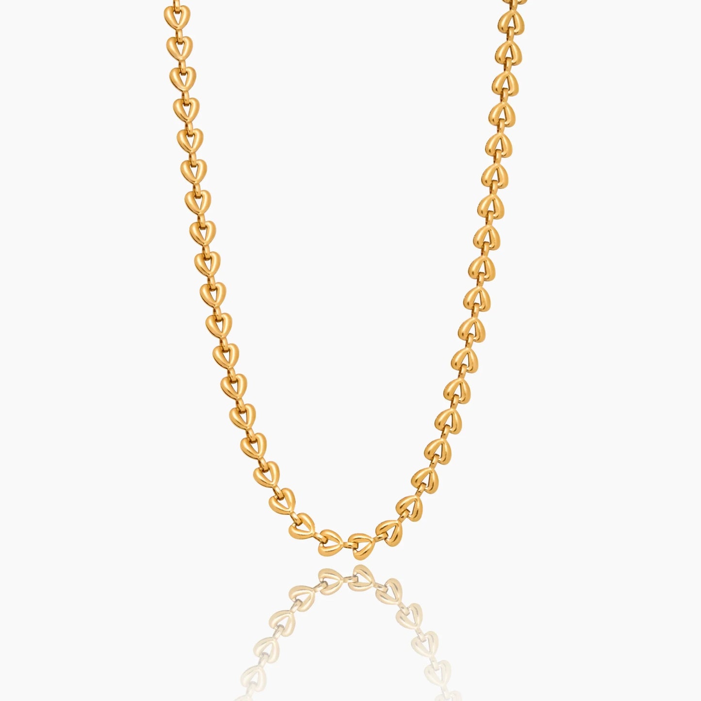 Collier Cœur en chaîne