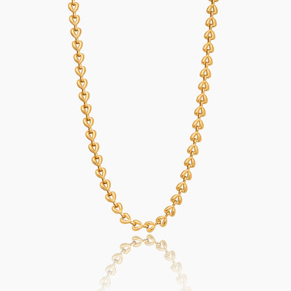 Collier Cœur en chaîne