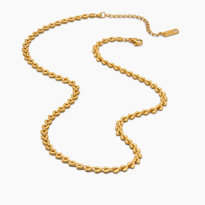 Collier Cœur en chaîne