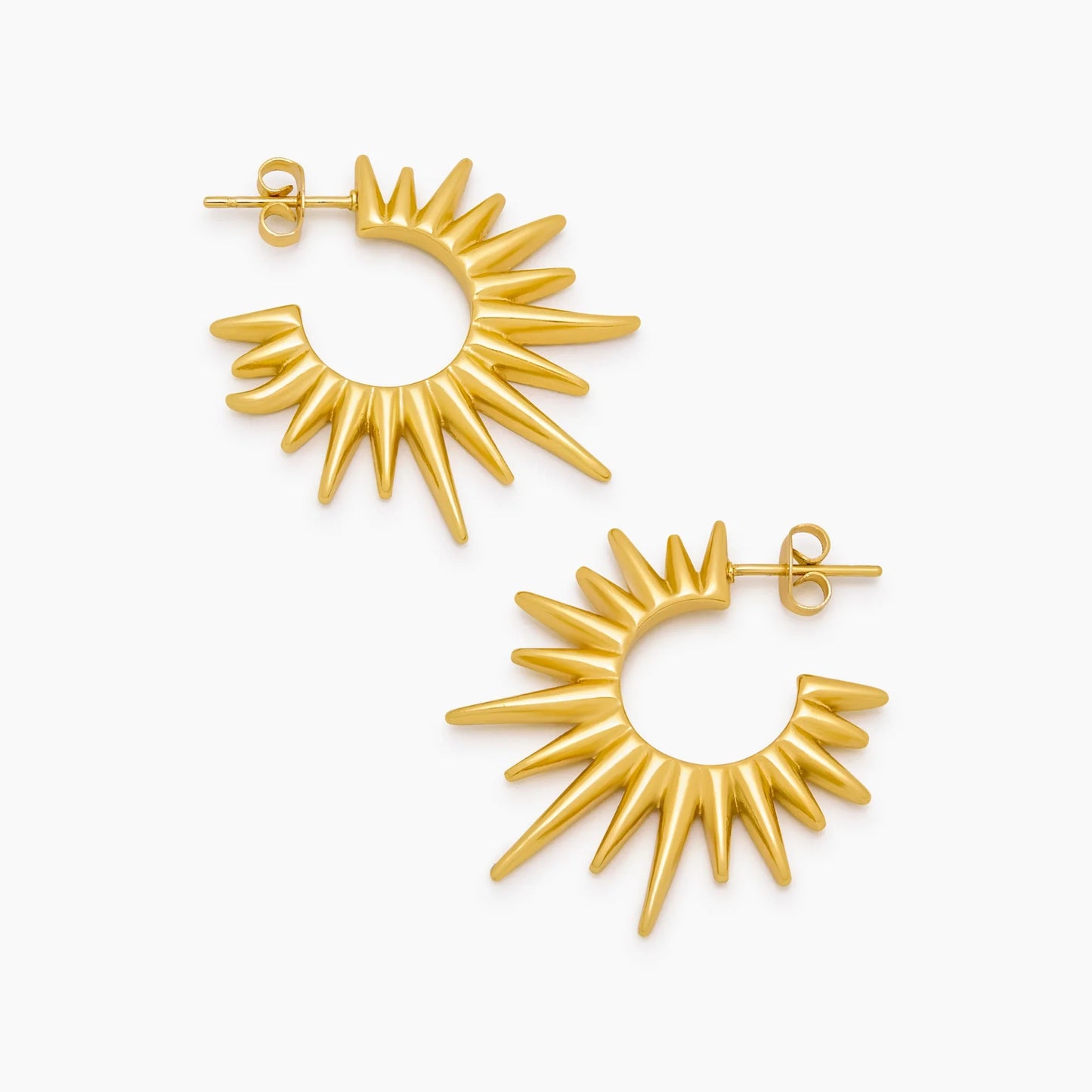 Pendientes Helia Sunburst