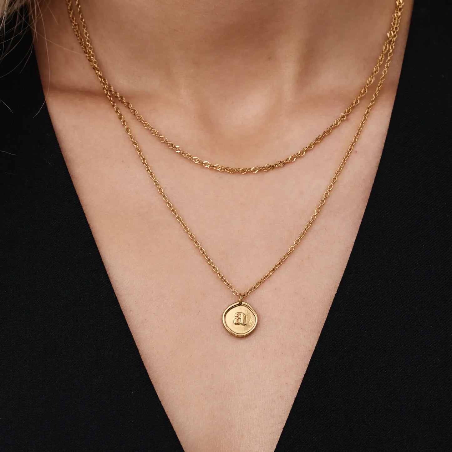 Collier Lettre Initiale