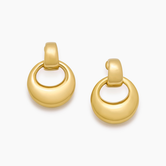 Pendientes colgantes Luna