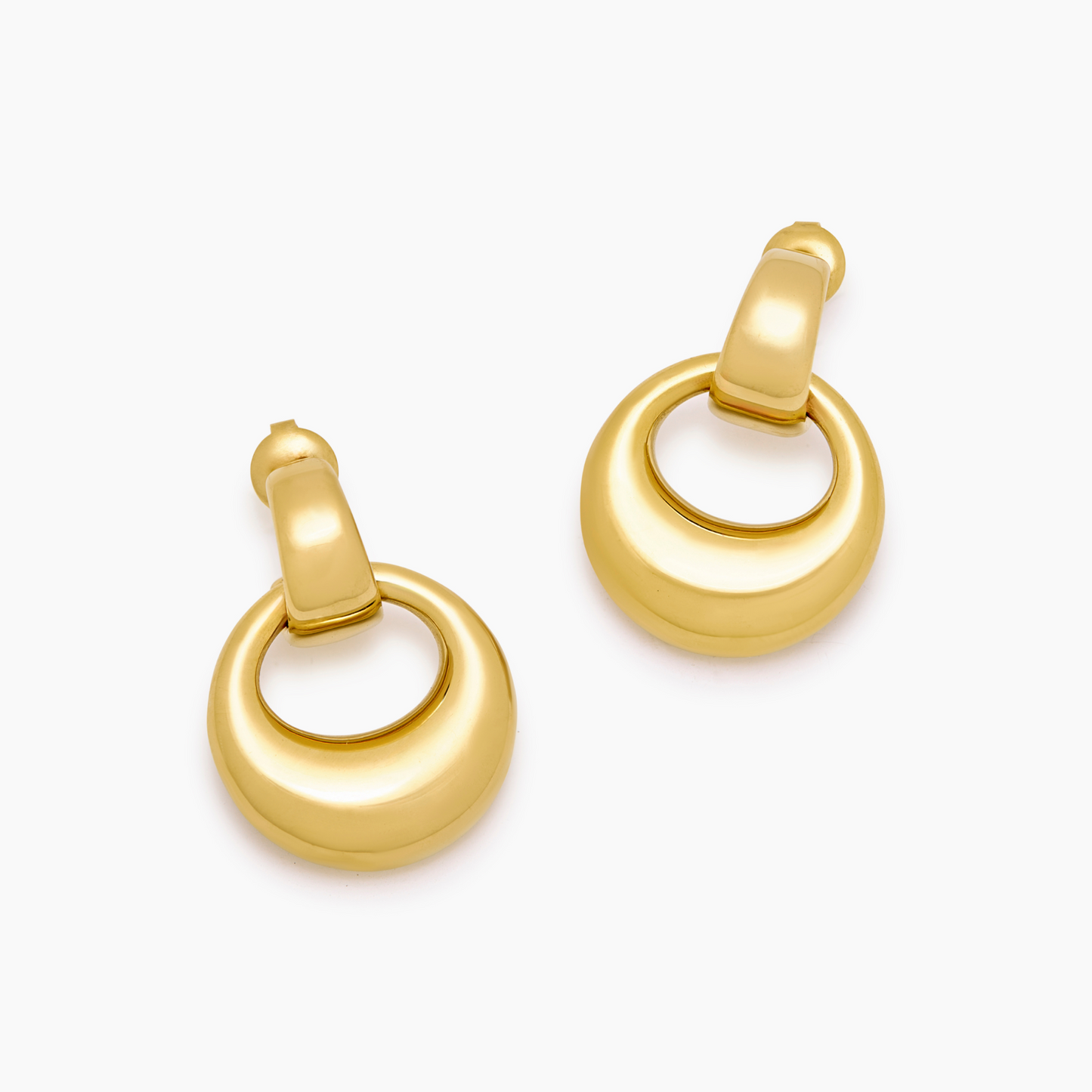 Pendientes colgantes Luna