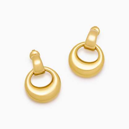 Pendientes colgantes Luna
