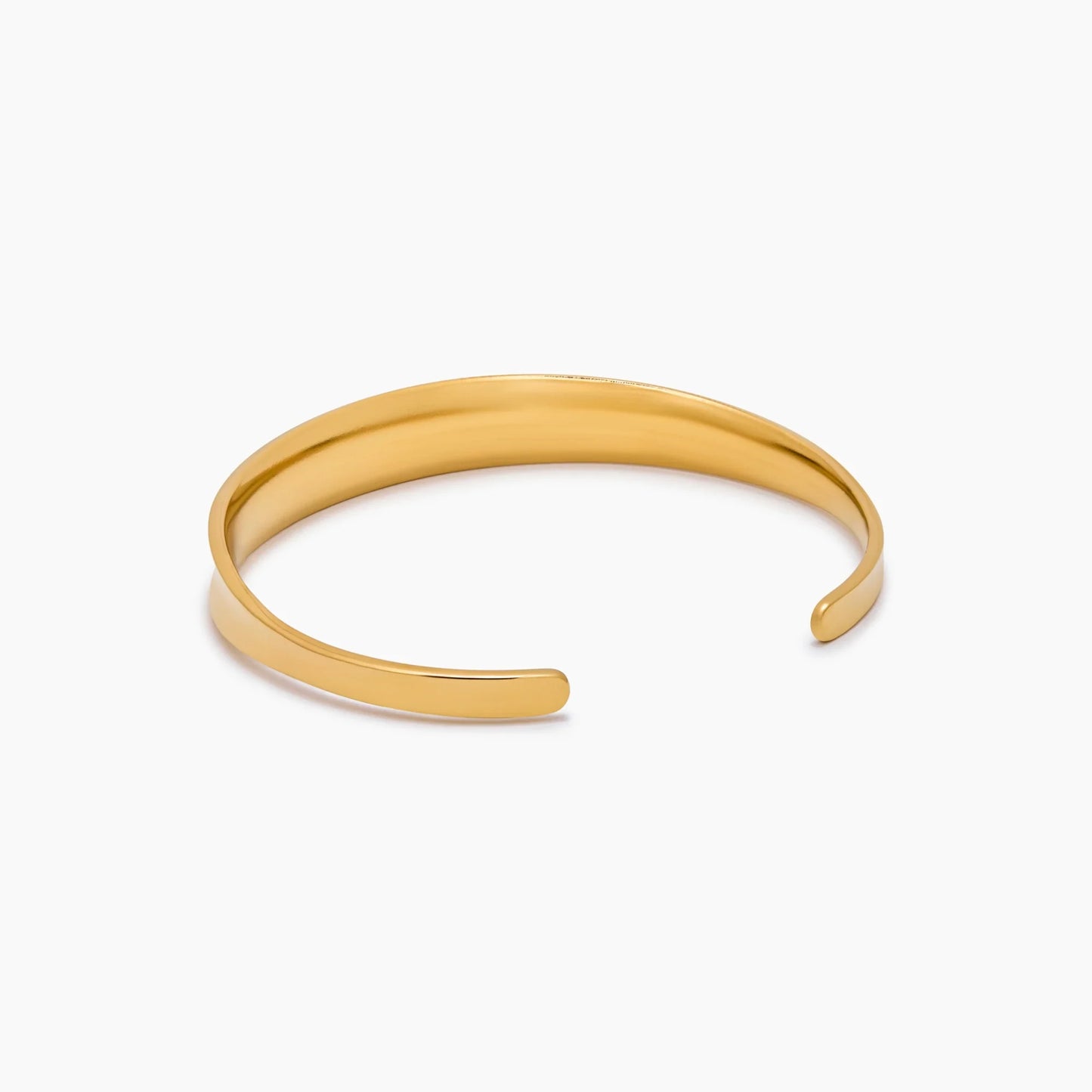 18K Gold Plated Sun Hoop Bracelet — Women