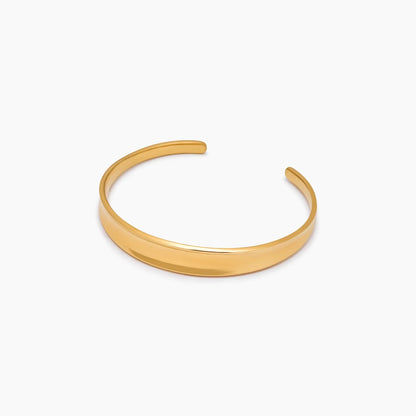 18K Gold Plated Sun Hoop Bracelet — Women