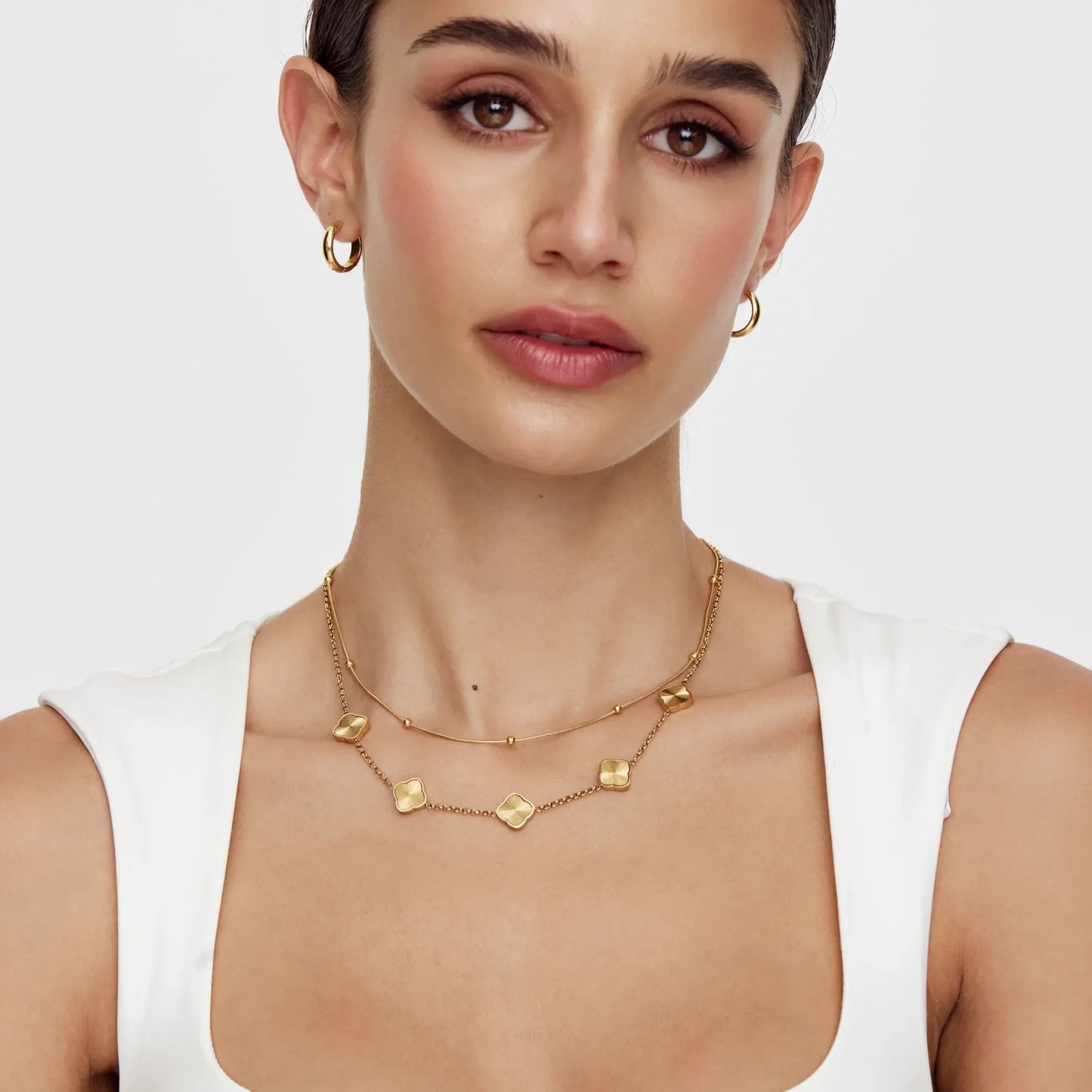 Collar Trébol Radiante
