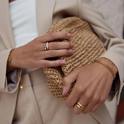 Bracelet Chain Panthera Links in 18k Gold Plating — Woman