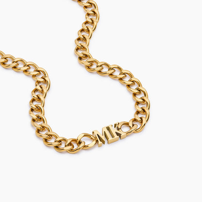 Collar gargantilla con inicial