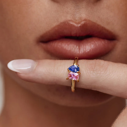 Anillo de nacimiento doble