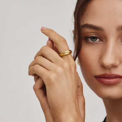 Anillo Triple Rodante