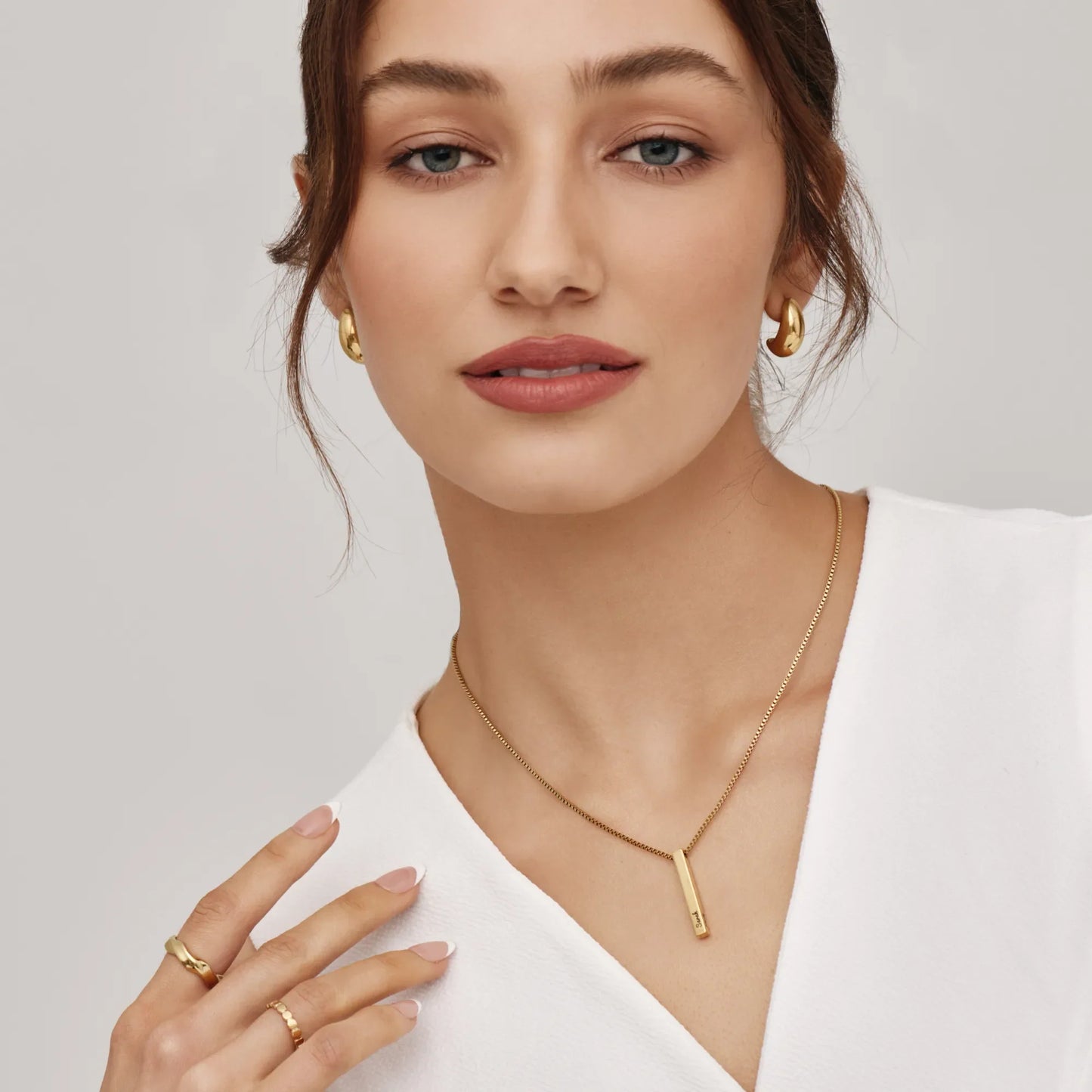 Collar Columna "Nota de Amor"