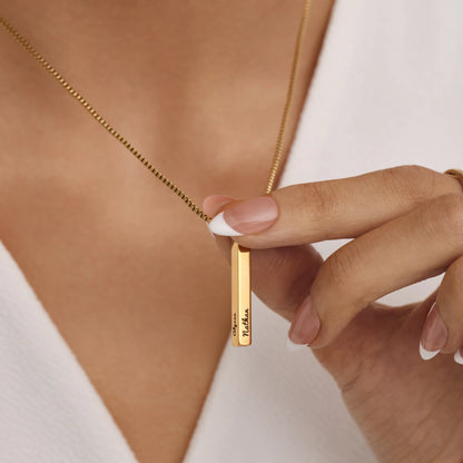 Collar Columna "Nota de Amor"