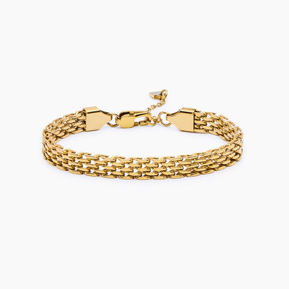 Bracelet Chain Panthera Links in 18k Gold Plating — Woman