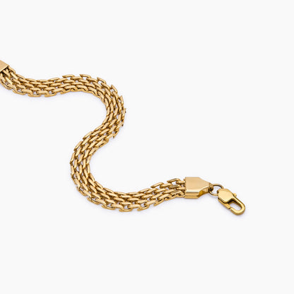 Bracelet Chain Panthera Links in 18k Gold Plating — Woman