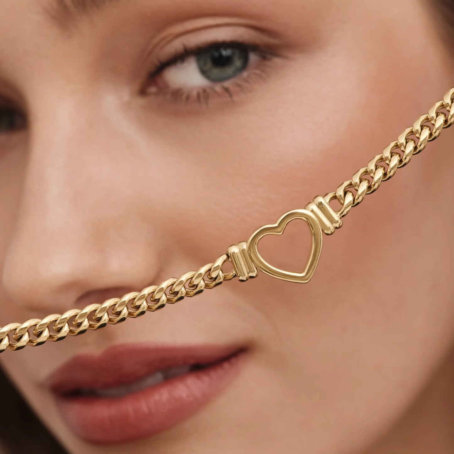 Cadena Olivia Heart