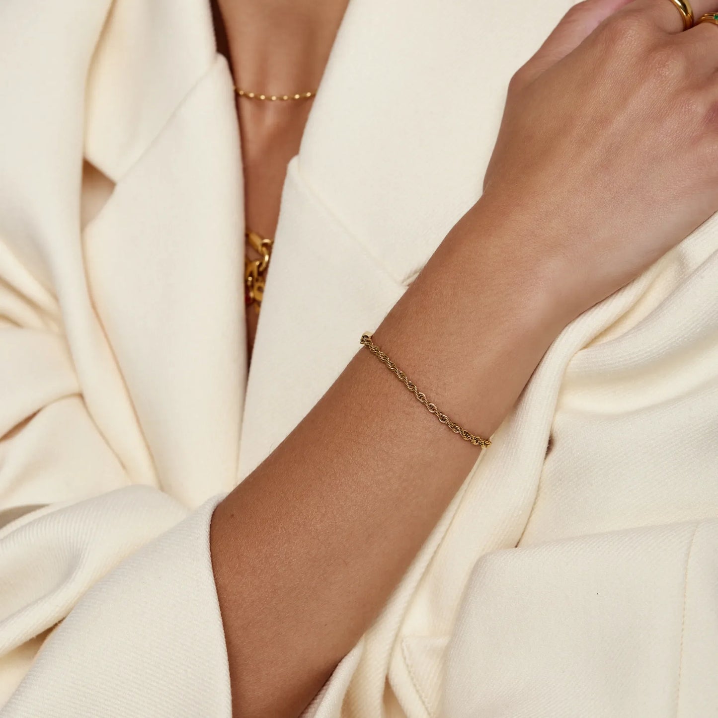 Pulsera Ajustable de Cuerda