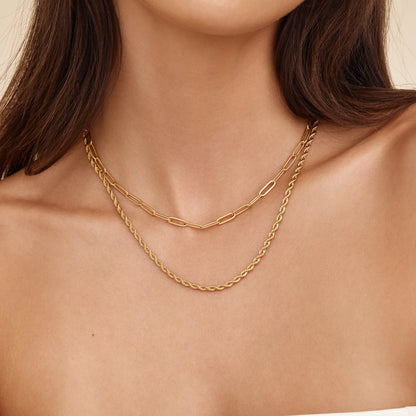 Collar Cadena de Clips