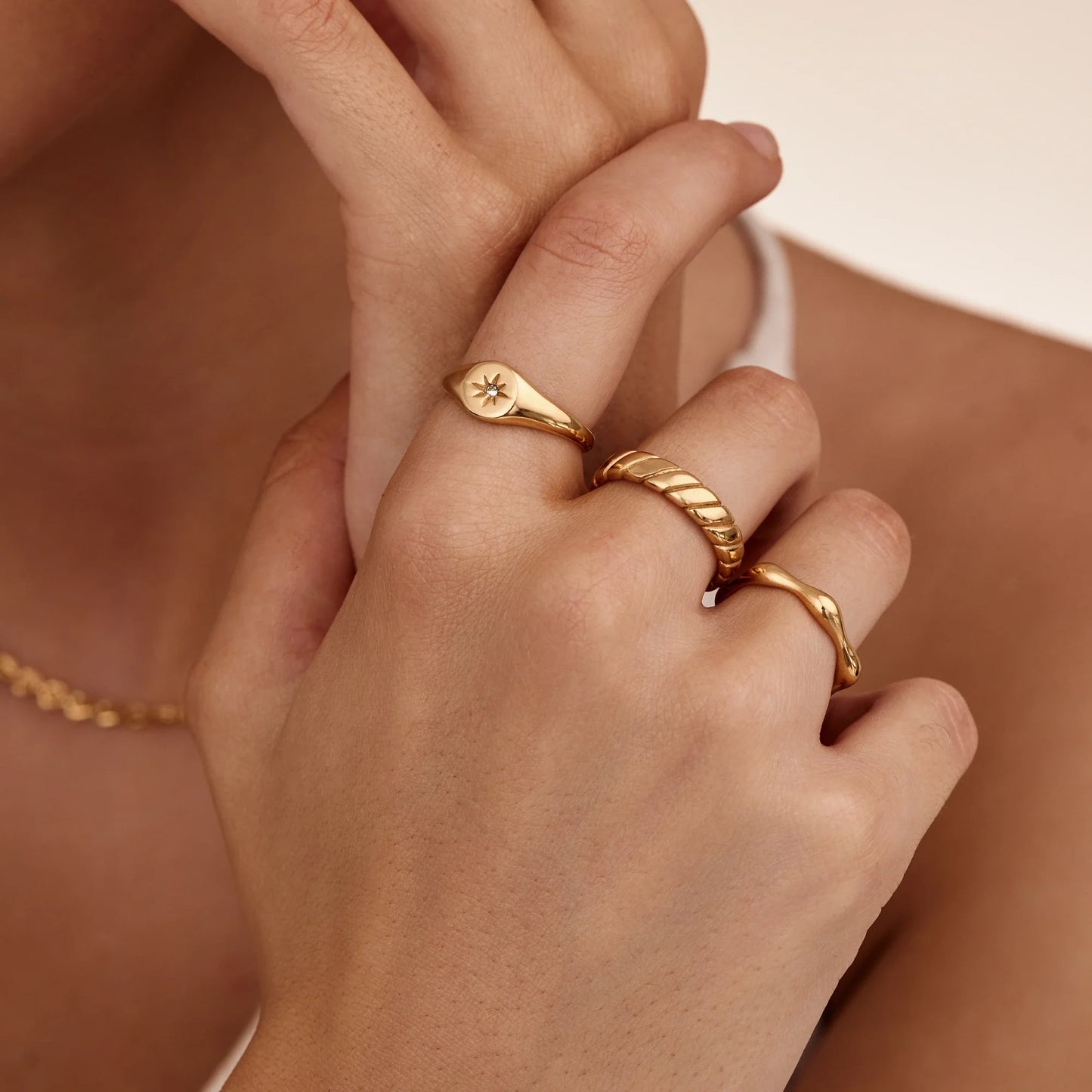 Anillo de sello Stella