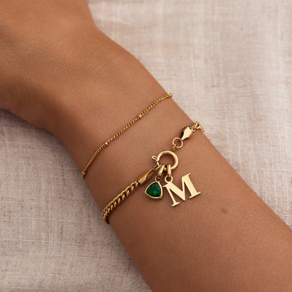 18k Gold Plated Satellite Chain Bracelet — Women