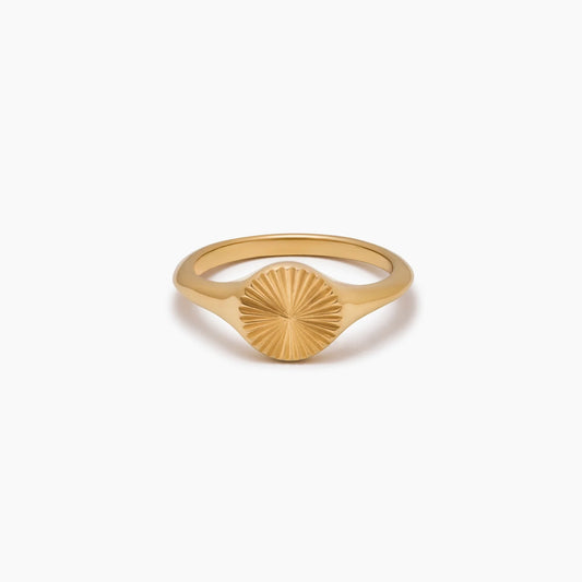 Bague Sceau Rayon de Soleil