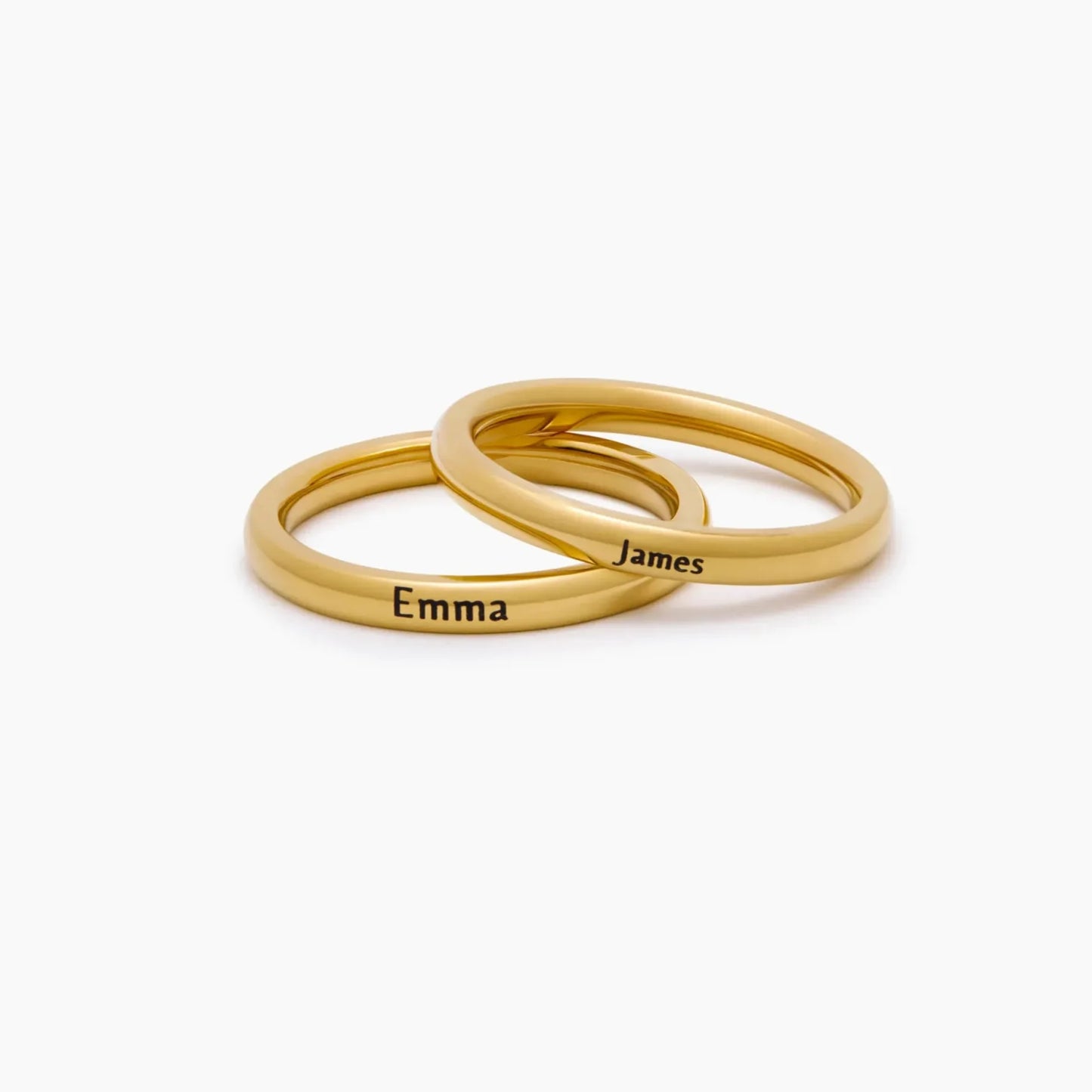 Bague Prénom Empilable Délicate