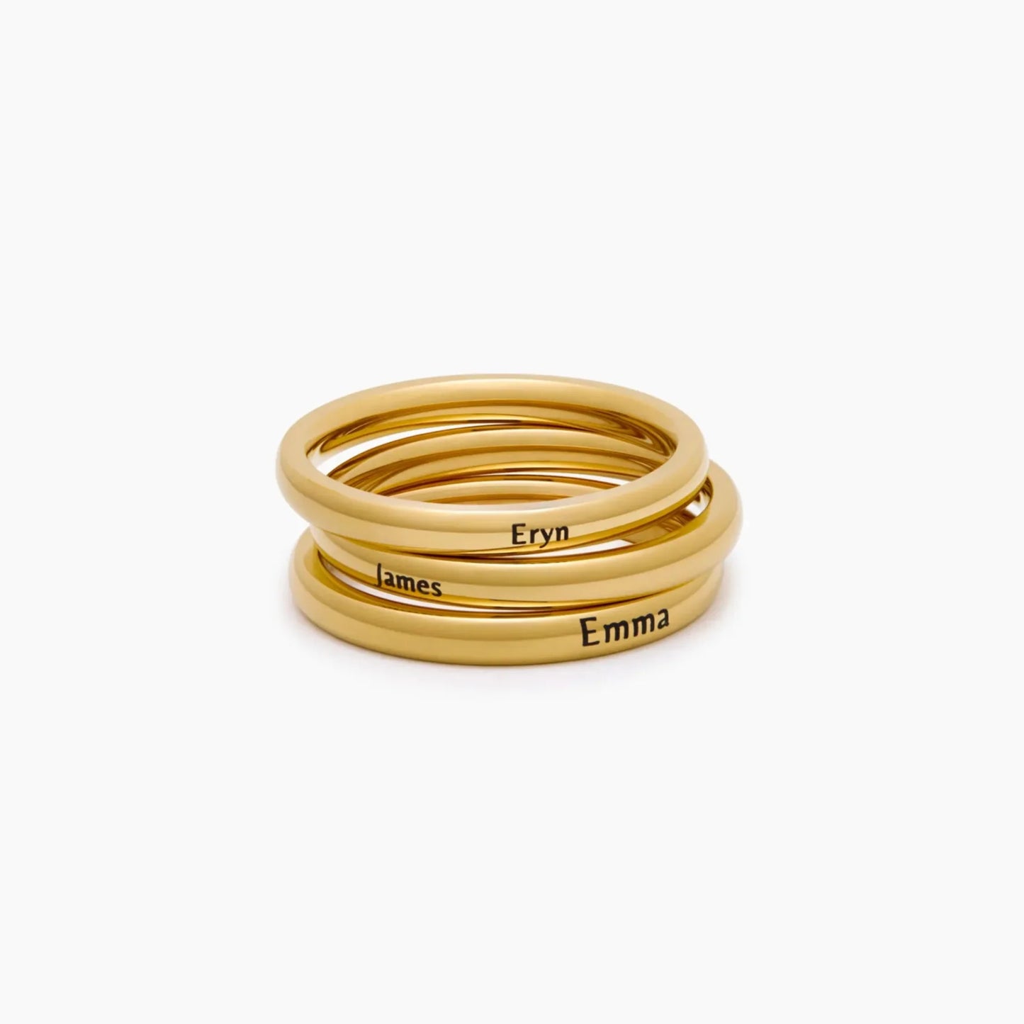 Bague Prénom Empilable Délicate