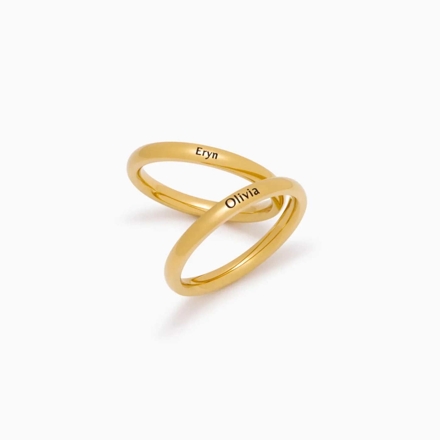Bague Prénom Empilable Délicate