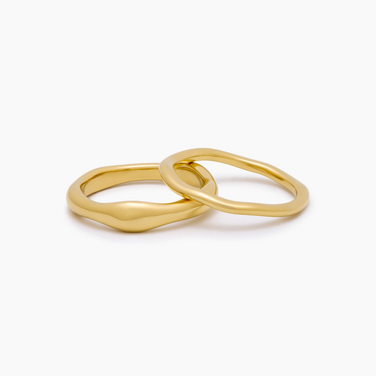 Anillos apilables esenciales para el día a día