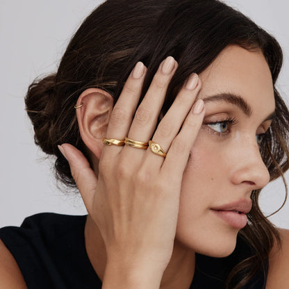 Anillo Wave Twist