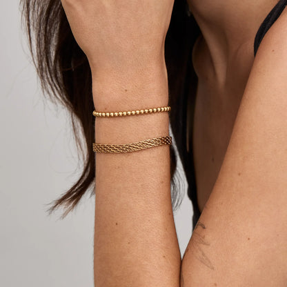 Bracelet Chain Panthera Links in 18k Gold Plating — Woman