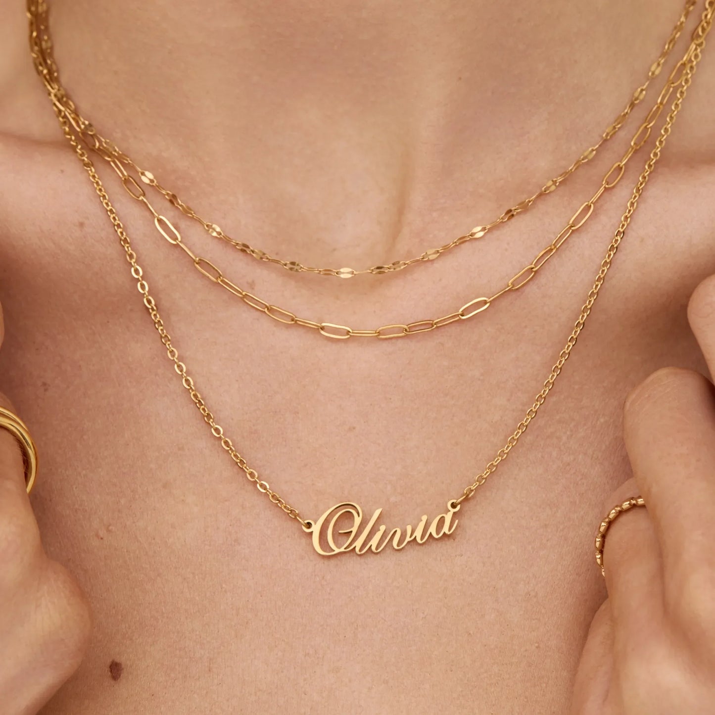 Collar con Nombre Olivia Signature