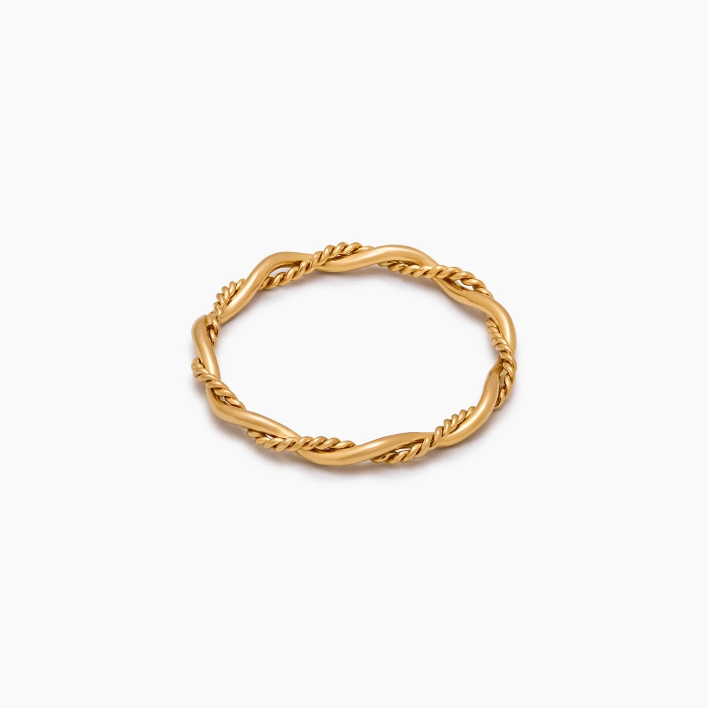 Anillo Delicado Doble Giro