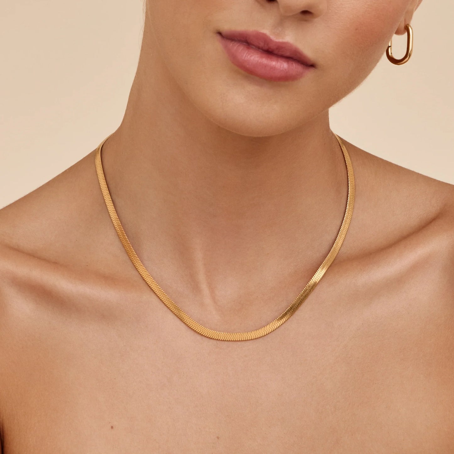 Collar de cadena de serpiente