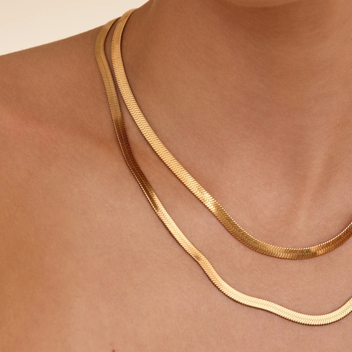 Collar de cadena de serpiente