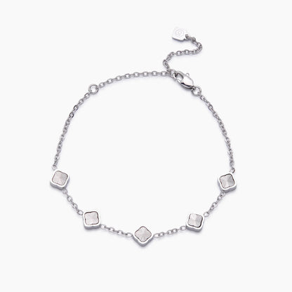 Pulsera de trébol Mini Sunburst