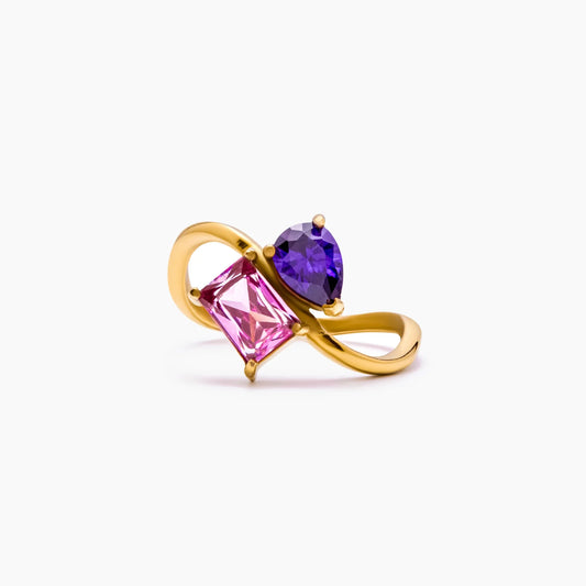 Anillo de natalicio Toi et Moi