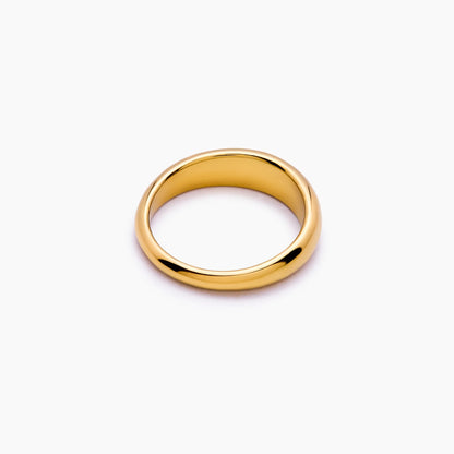Anillo con Cúpula Esculpida