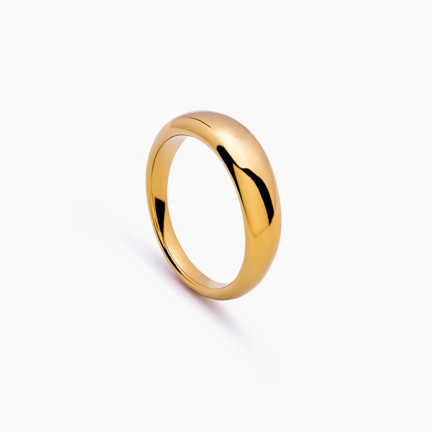 Anillo con Cúpula Esculpida