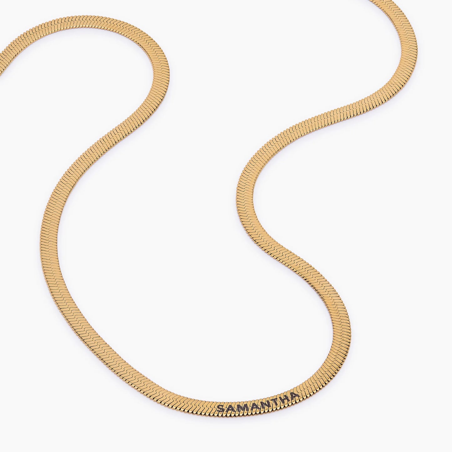 Collar de espiga grabado