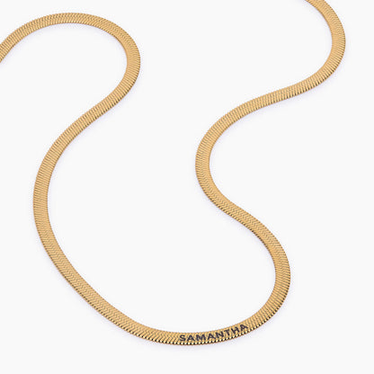 Collar de espiga grabado