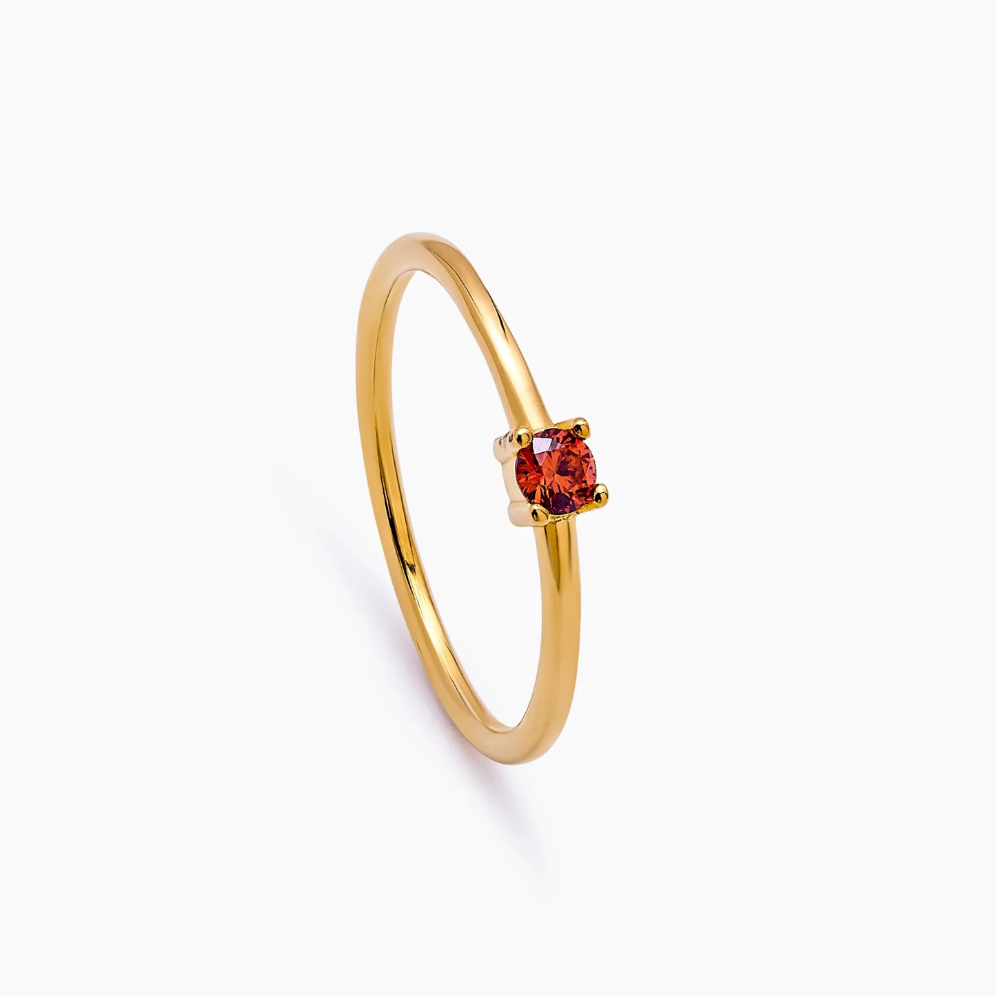 Delicado Anillo de Piedra de Nacimiento