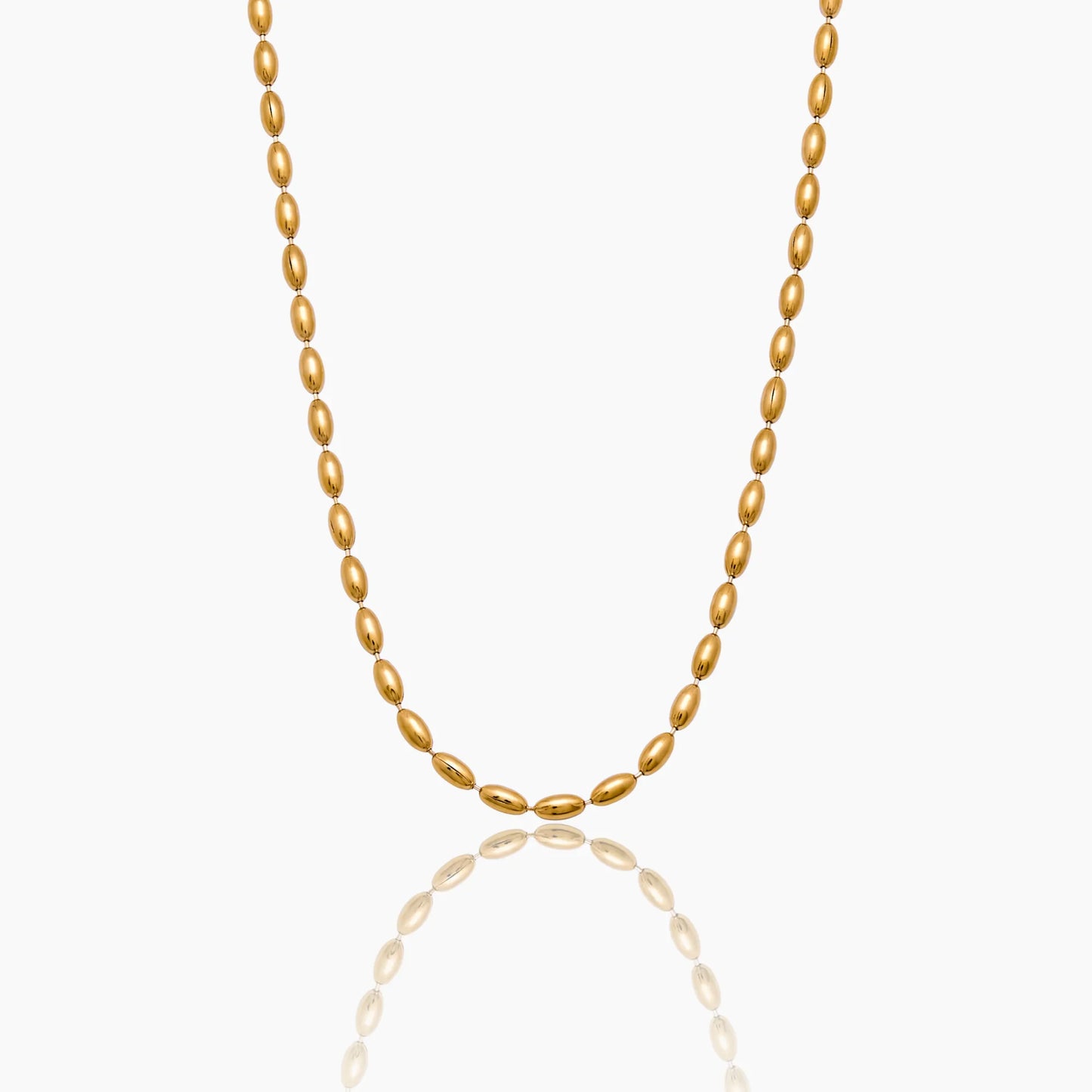 Collar de cuentas líquidas