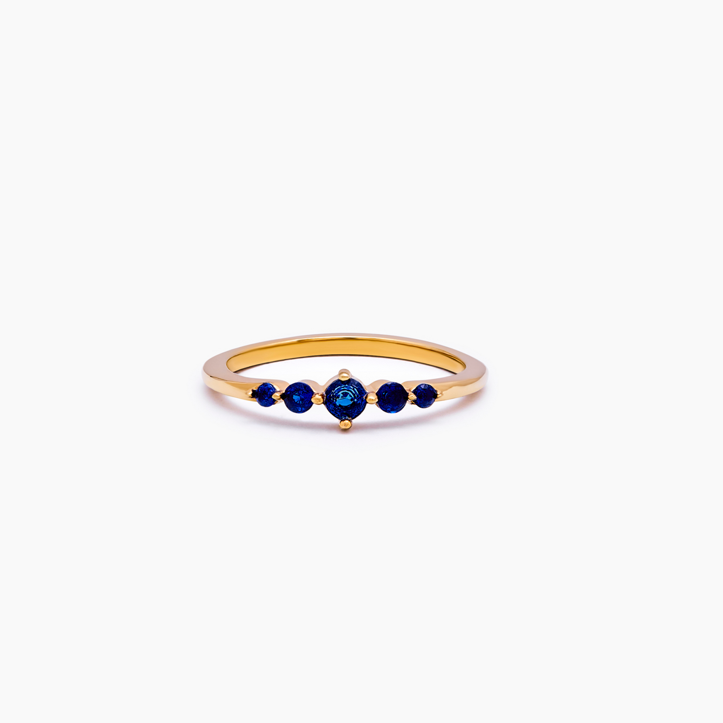 Anillo apilable de piedra natal Belle