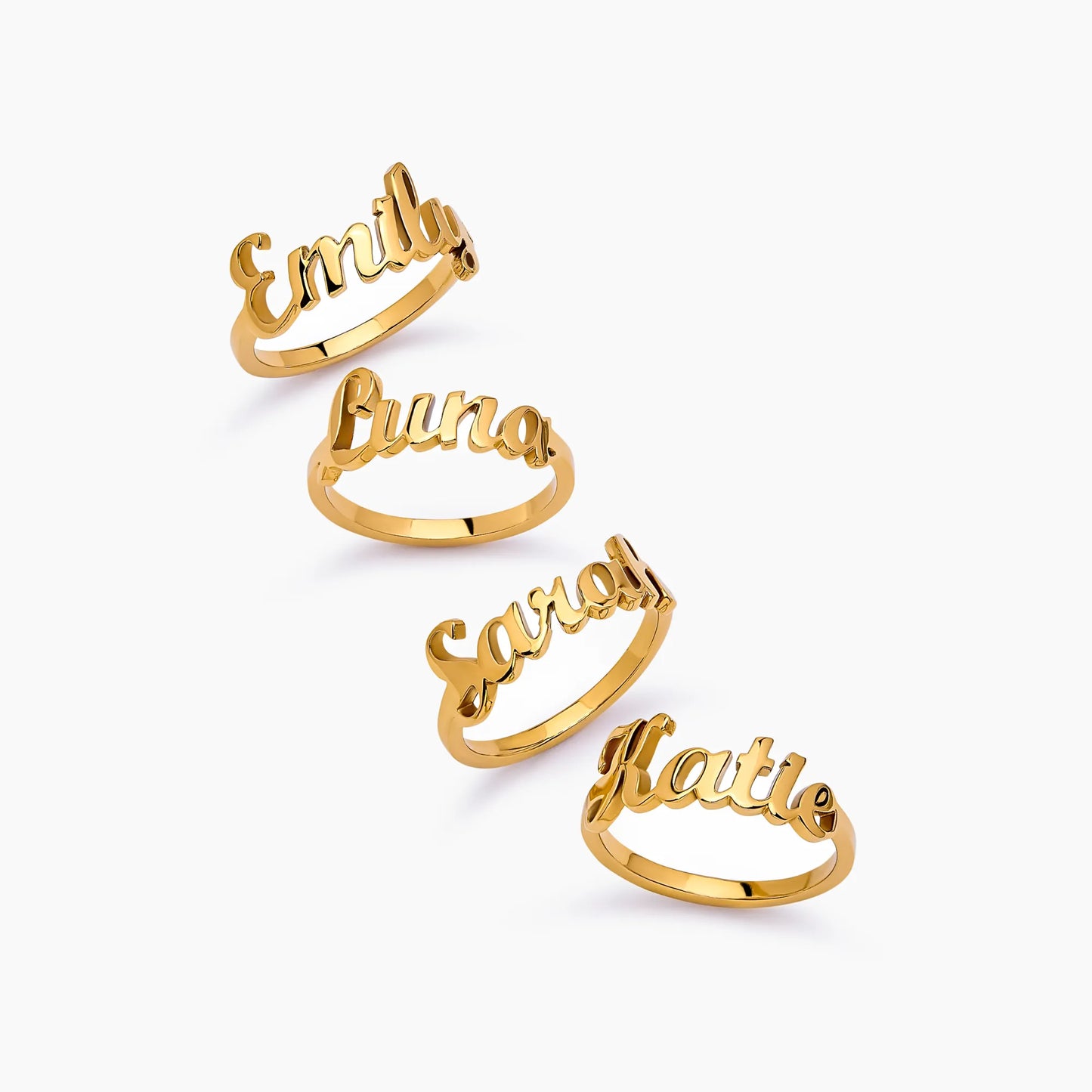 Bague personnalisée avec prénom