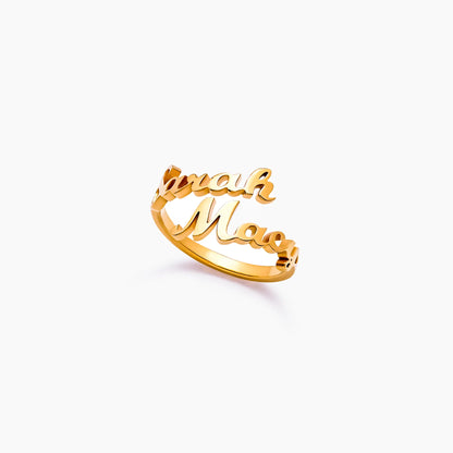 Anillo personalizado Duo