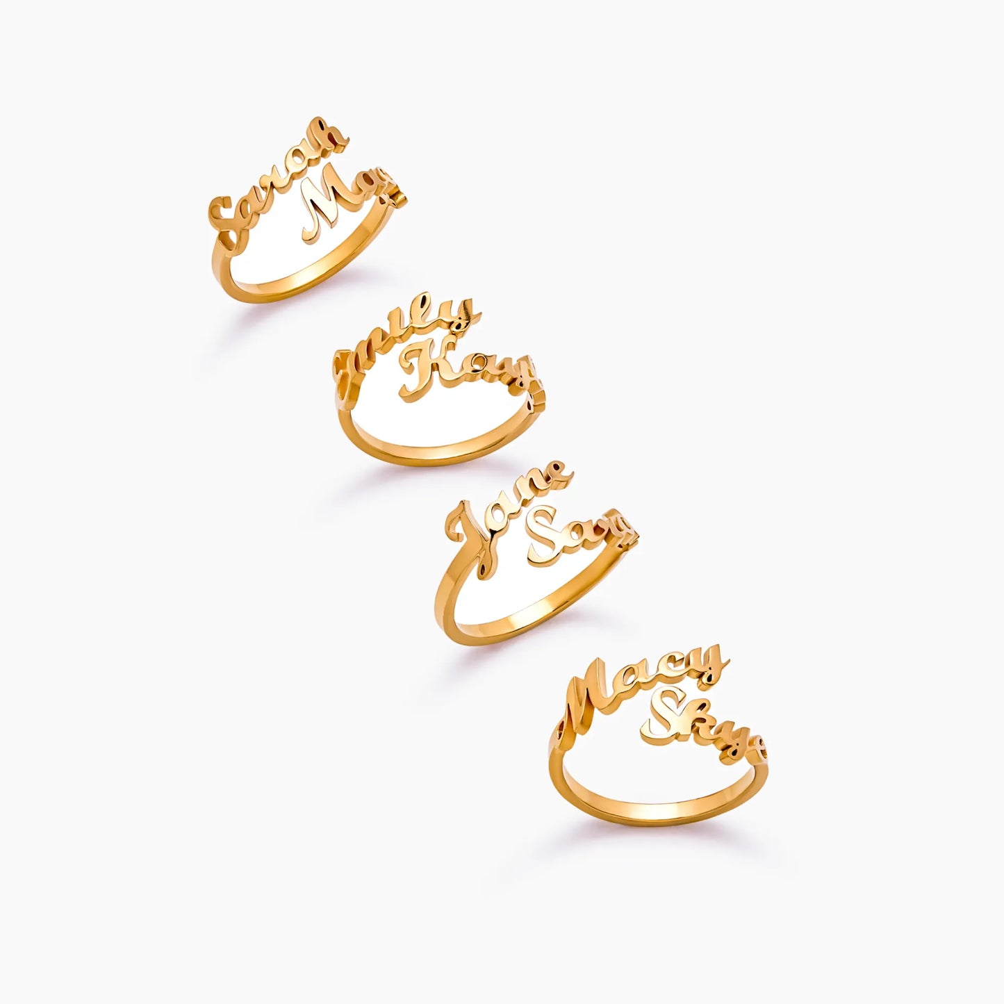 Anillo personalizado Duo